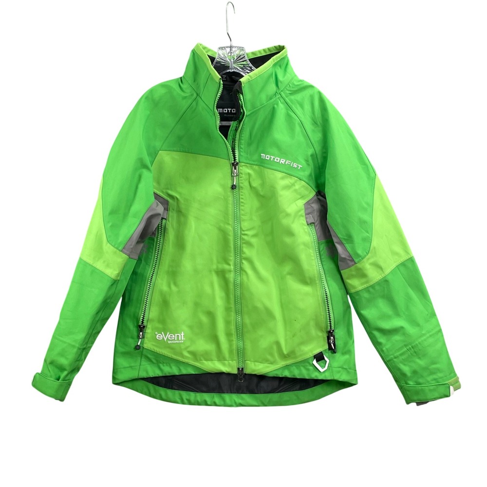 Motorfist Jacket Mens‎ Small Green eVent Waterproof Snowmobile Outdoor Travel